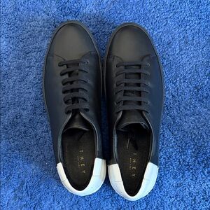 THEY Black and White Men's Sneakers